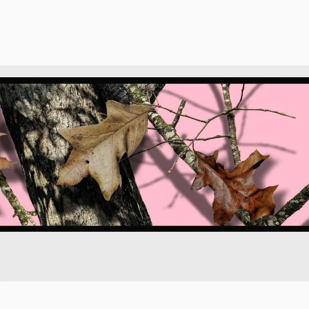 Wallpaper Border Pink Mossy Oak Camo